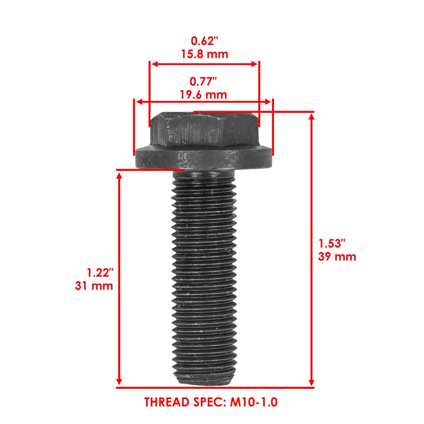 Caltric Spindle Assembly Kit for Husqvarna LTH130 YTH150 (42 Inch Deck) (2010–2018)