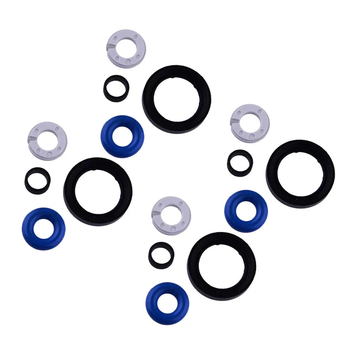 Fuel Injector Gasket Set of 4 for Hyundai Sonata, Kia Sorento (2006-2010)
