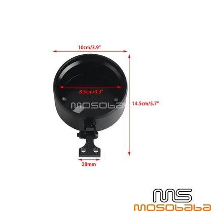 Adjustable T-Bar Digital Gauge Mount for Harley Softail FXFB (2018-2023)