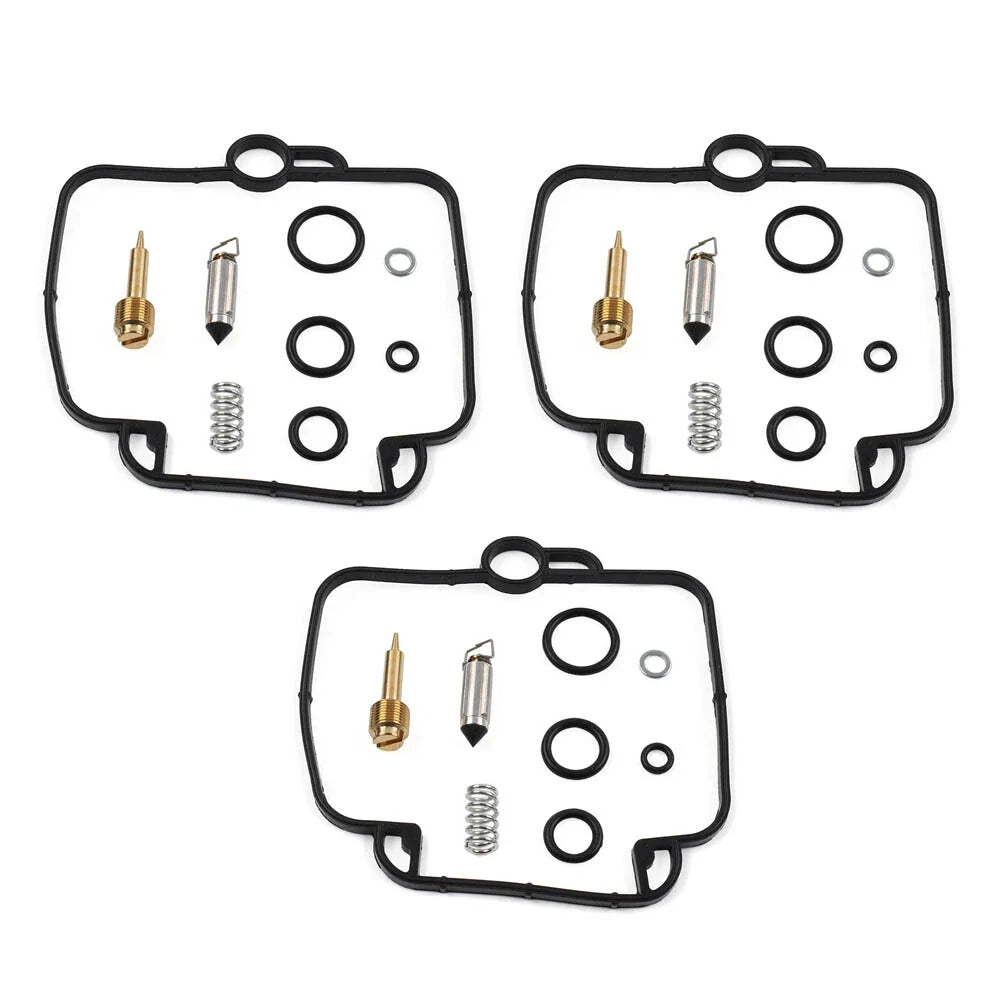 3 x Carburetor Repair Kit for Daytona 750, Tiger 885, Trophy 900, Sprint (1991-2004)