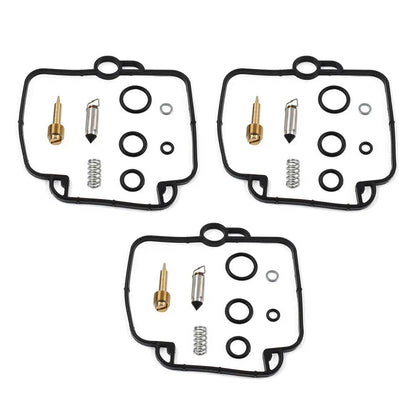 3 x Carburetor Repair Kit for Daytona 750, Tiger 885, Trophy 900, Sprint (1991-2004)