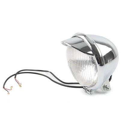 Fog Light Lamp for Harley Honda Suzuki Motorcycle Chrome