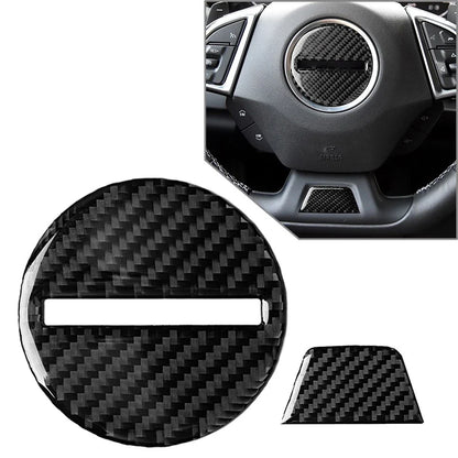 Carbon Fiber Steering Wheel Cover Trim for Chevrolet Camaro (2016-2021)