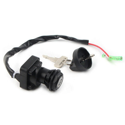 Motorcycle Ignition Key Switch for Kawasaki Bayou 220 KLF220 (1996-2002)