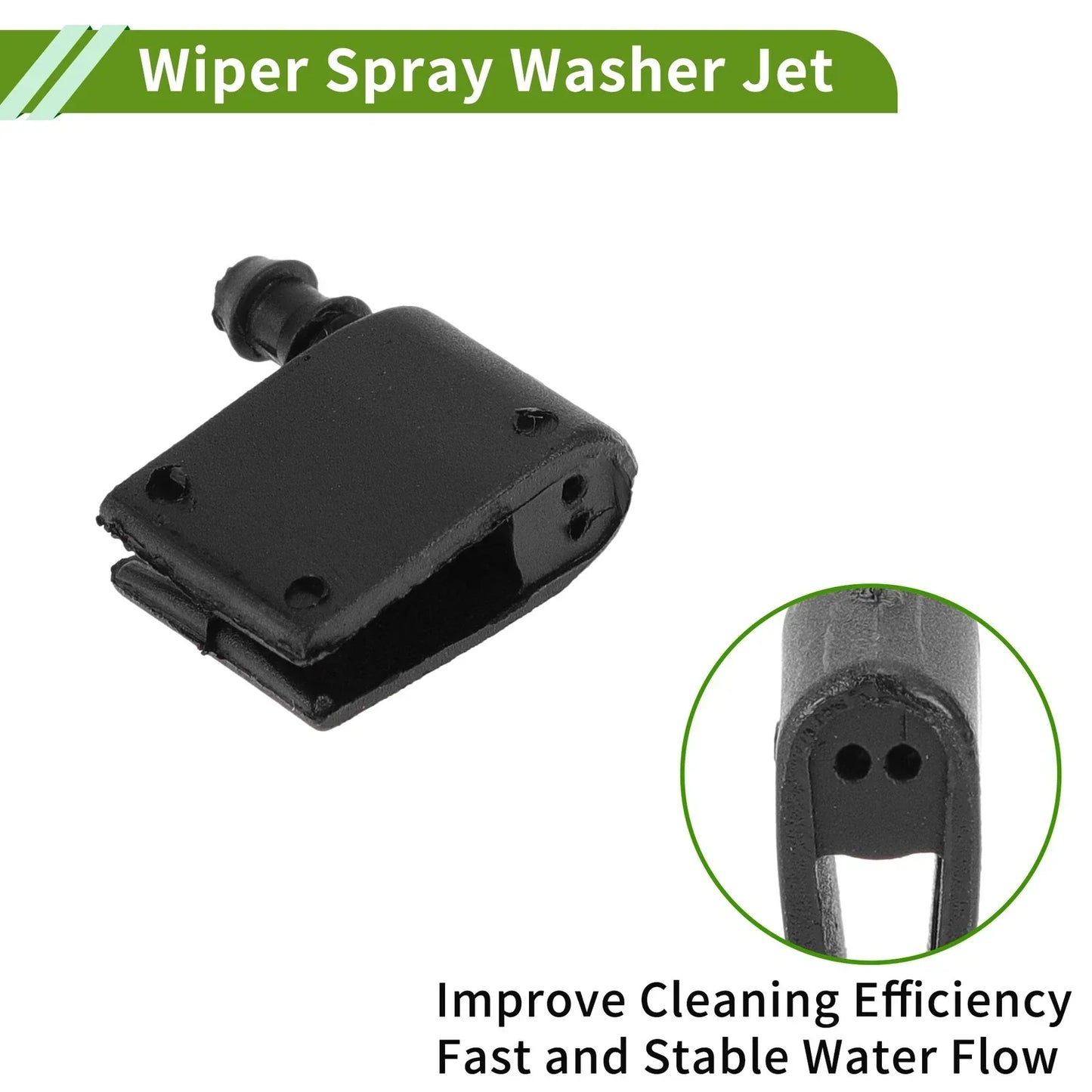 Windshield Washer Nozzle & Hose Connector for Mercedes-Benz