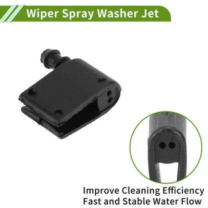 Windshield Washer Nozzle & Hose Connector for Mercedes-Benz