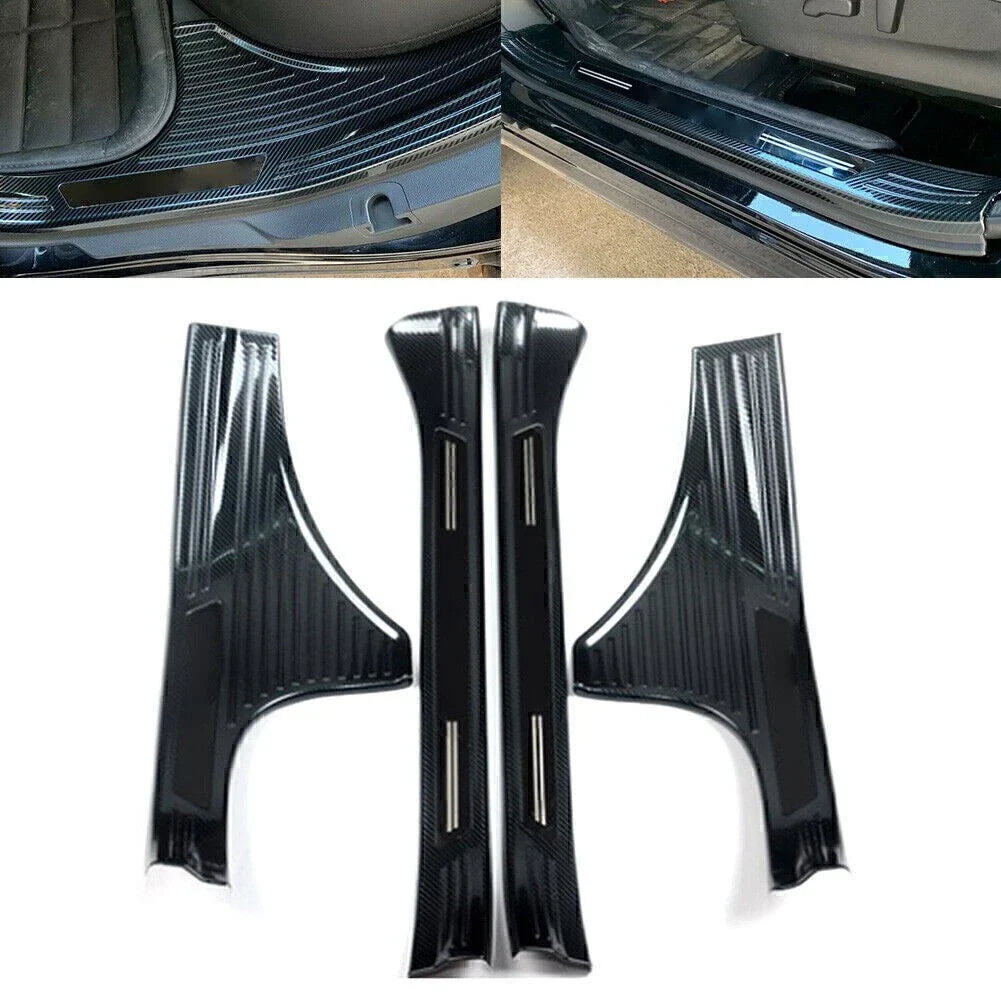 Interior Door Sill Scuff Plate Cover for Subaru Forester (2019-2023)