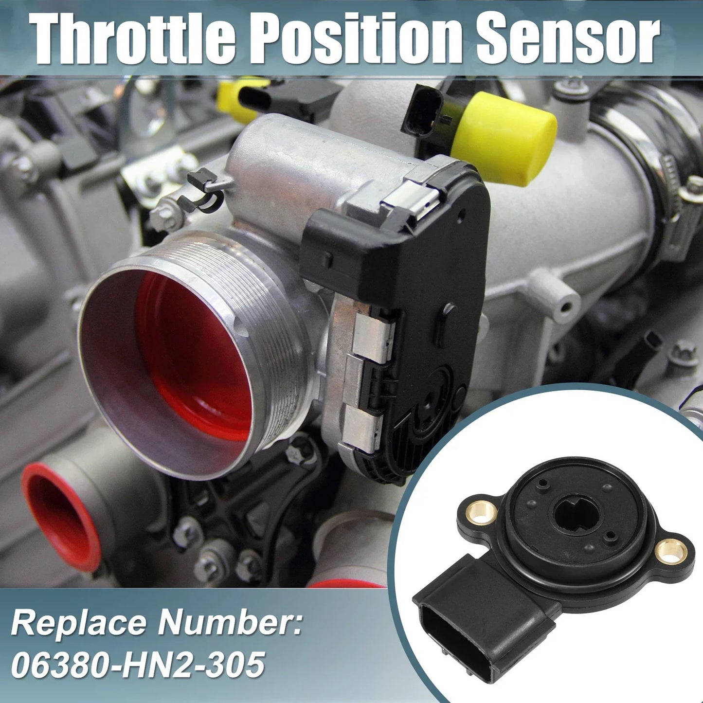 Throttle Position Sensor for Honda Rancher Foreman Rubicon (2000-2023)