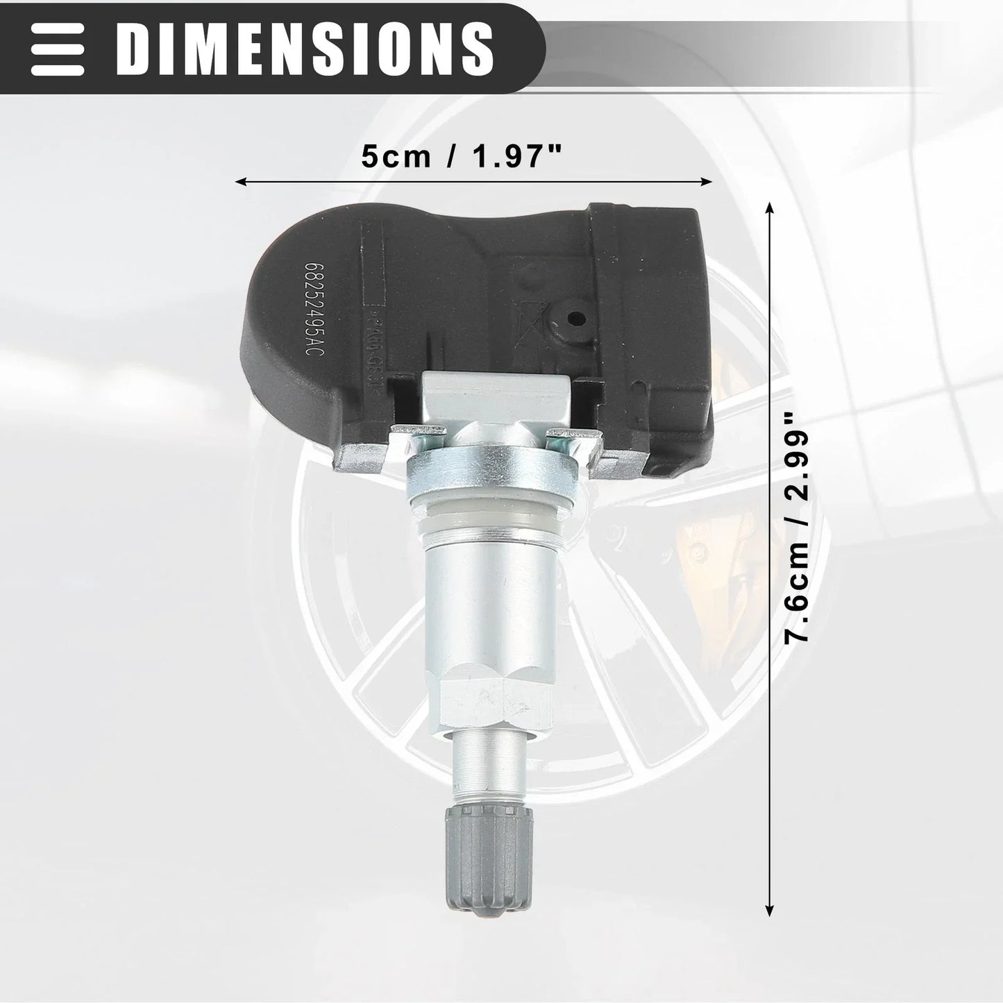 TPMS Sensor 433MHZ for Dodge Durango (2011-2023)