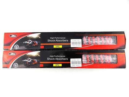 400mm Red/Chrome Rear Shock Absorbers for Honda CR125 RA