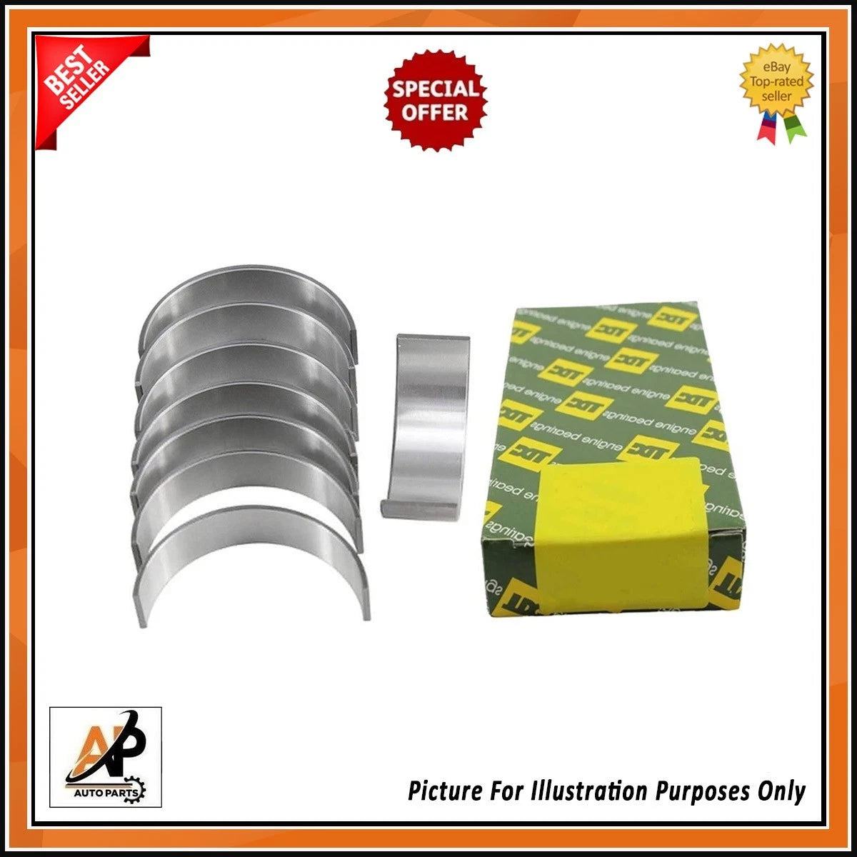Big End Bearing Set Replacement for Mazda CX-5 2.2 Diesel (2012–2017)
