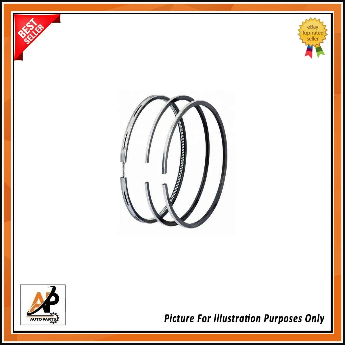 Engine Piston Rings Set Replacement for Land Rover Discovery V (2017–2019)