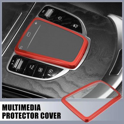 TPU Multimedia Protector Cover for Mercedes-Benz GLC 2016-2019 Red