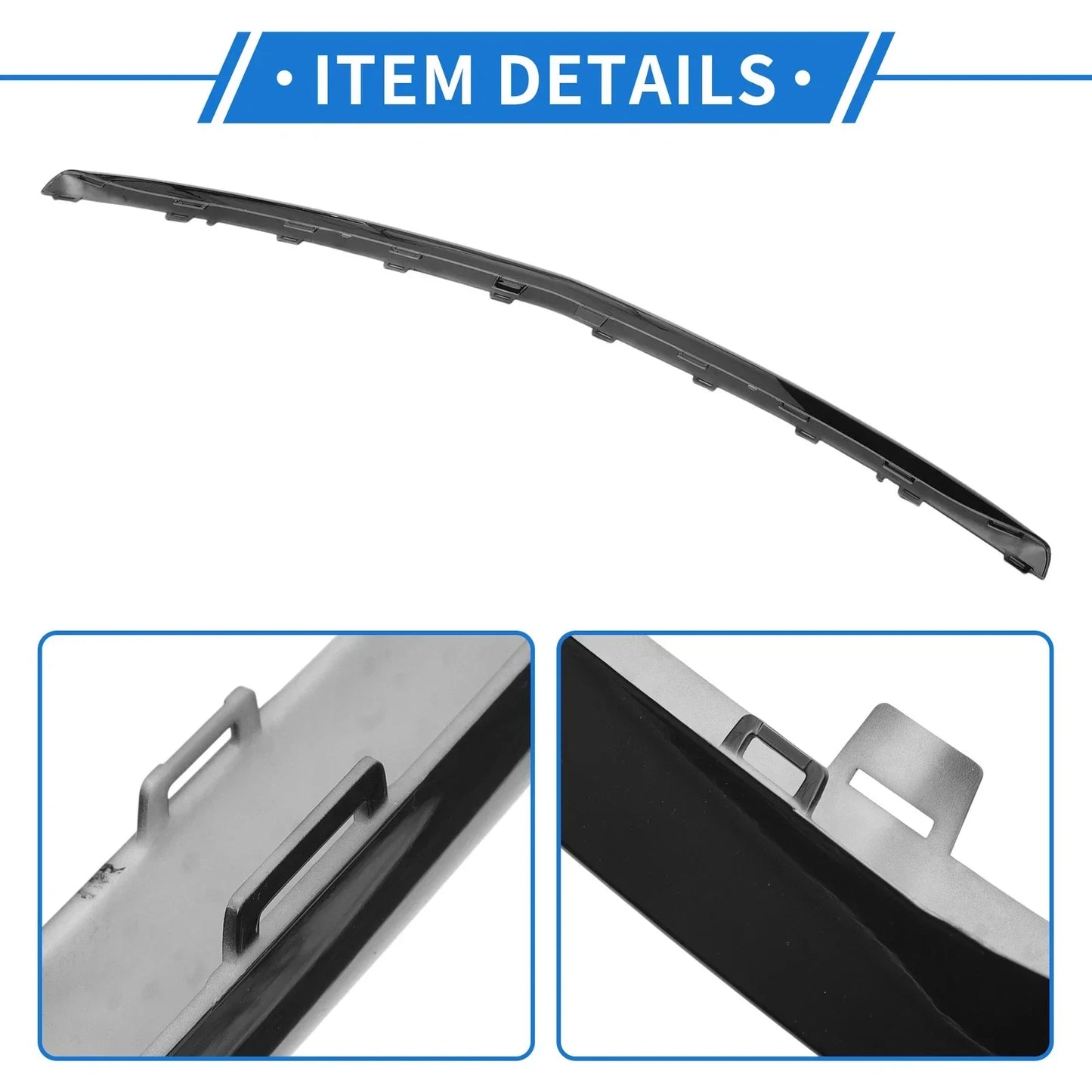 Front Lower Center Bumper Grille Trim for Mercedes-Benz W213/E (2016-2020)