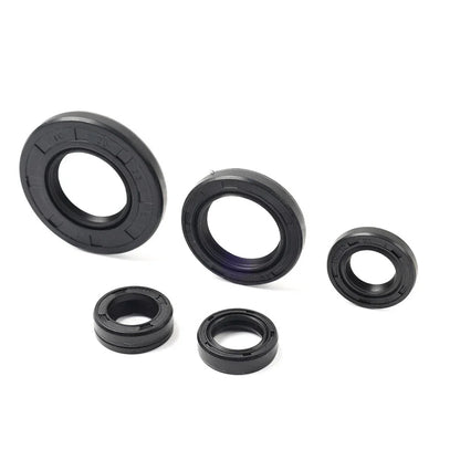 5Pcs Engine Gear Shaft Oil Seals for Yamaha YBR125 Motorcycle (2005-2016)