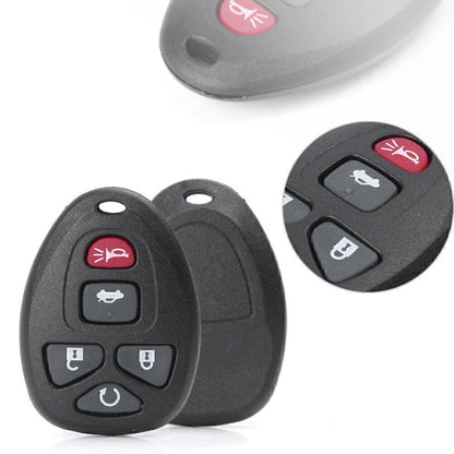 5-Button Remote Key Fob Shell Case for Buick Lucerne (2006-2012)