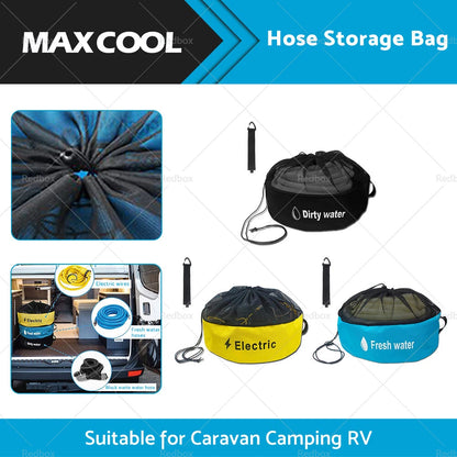 Cable Organizer Storage Bag for Caravan Camping RV
