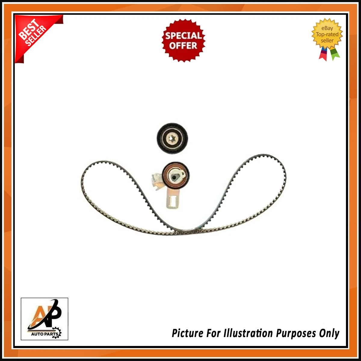 Full Camshaft Timing Belt Kit for Peugeot DV5R 1.5 BlueHDi (2009–2016)