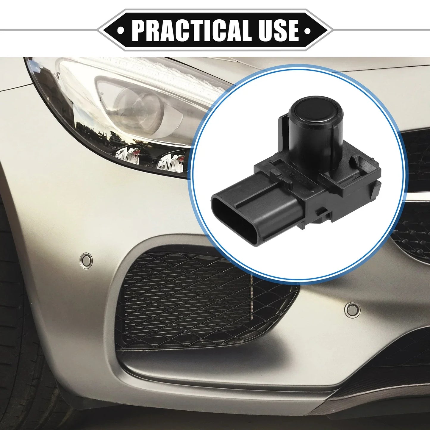 2 x PDC Front Bumper Reverse Parking Assist Sensors for Lexus (2010-2015)