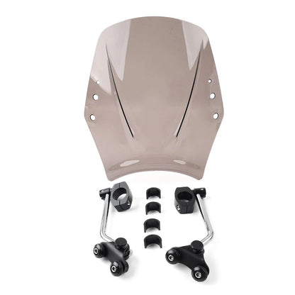 Tan Motorcycle Windshield Deflector for Universal Models