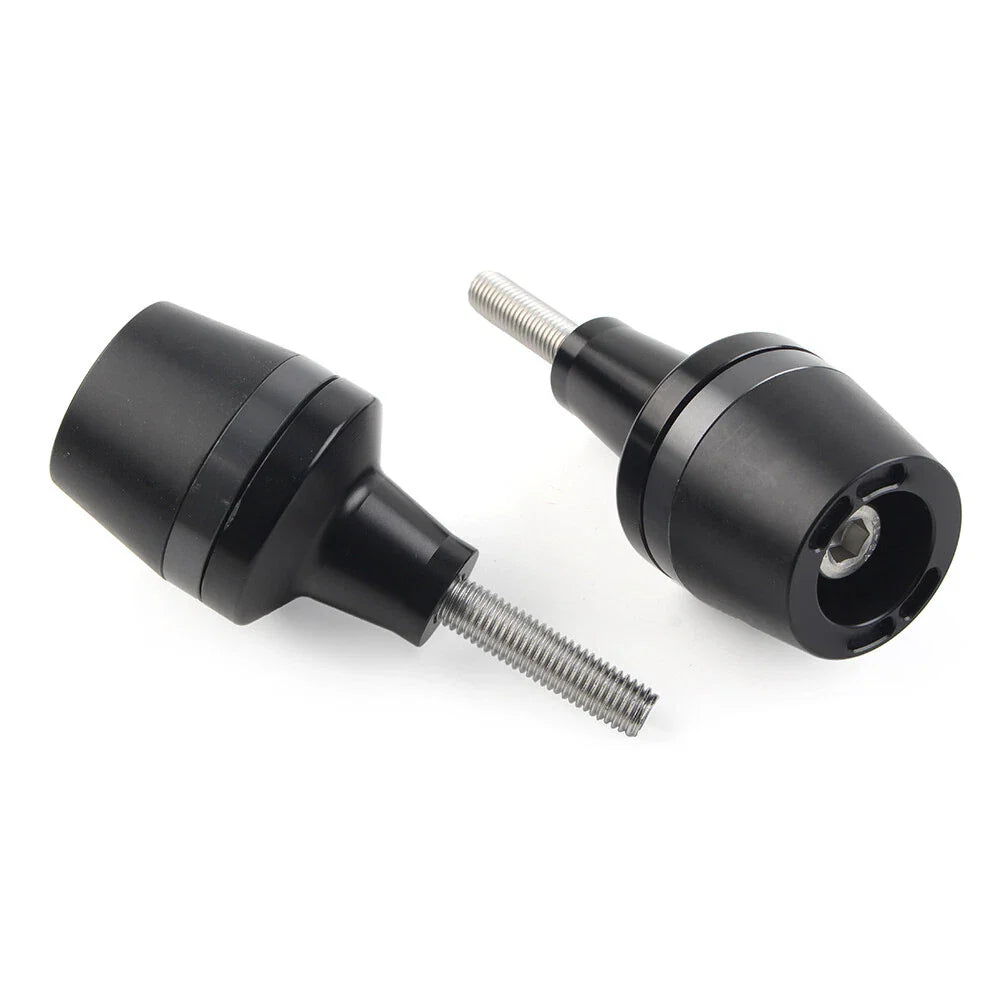 Black Frame Sliders Crash Protectors for Yamaha Suzuki Honda Kawasaki Universal