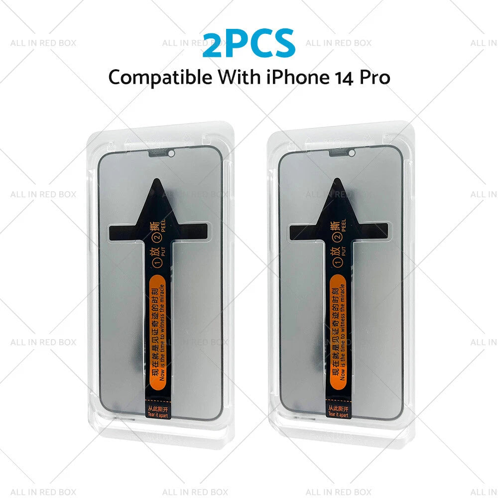 Screen Protector Privacy Tempered Glass for iPhone 14 Pro/Max