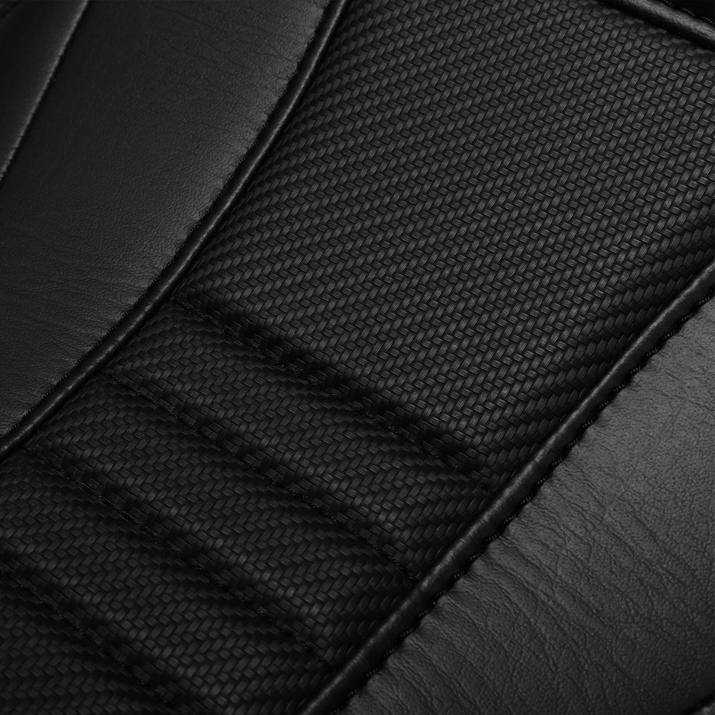 Driver Passenger Seat Black for Honda Shadow Spirit VT750C2 (2007 - 2015)