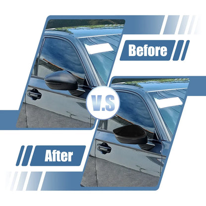 ABS Black Rearview Mirror Covers for Honda 11th Gen Civic (2022)