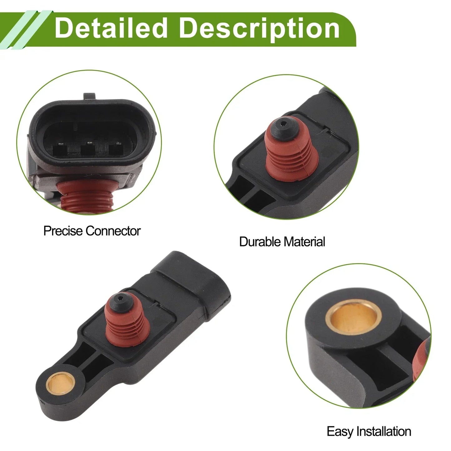 MAP Sensor for Chevrolet Kalos 1.4 16V (2003-2008)