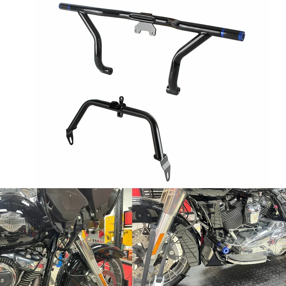 Highway Crash Bar & Fairing Support Bracket for Harley Road Glide (2015-2023)