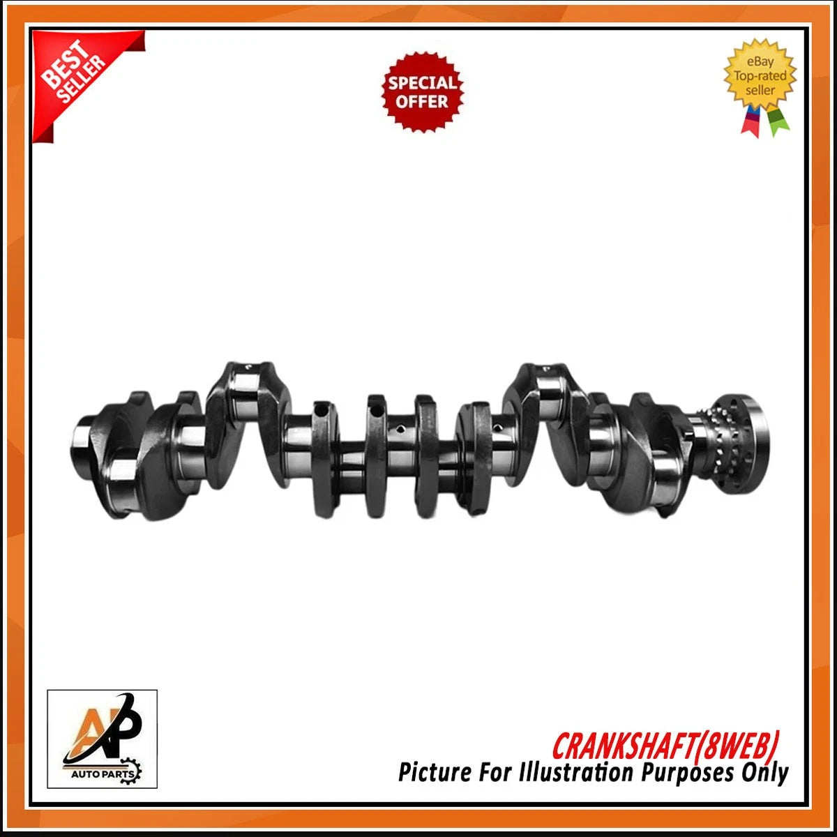 Crankshaft Replacement for BMW X3 X4 X5 3.0D N57 (2009–2020)