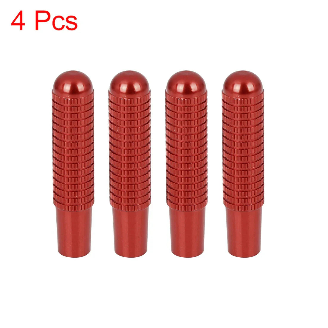 4 Pcs Aluminum Alloy Door Lock Knob Pins Red for Mercedes-Benz
