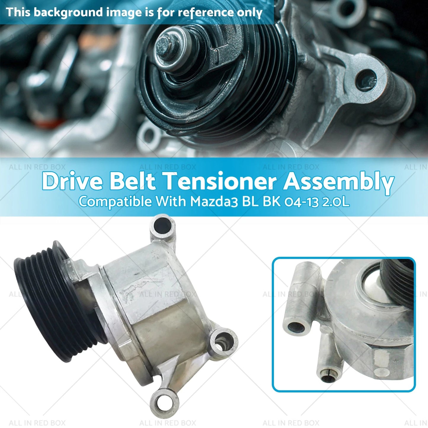 Drive Belt Tensioner Assembly for Mazda 3 BK BL (2004-2013)