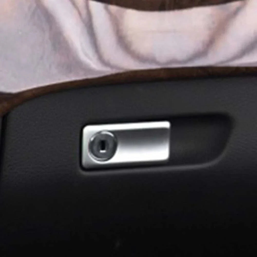 1 PCS Glove Box Lock Latch Handle Cover Black for Mercedes W166/W292/ML/GL