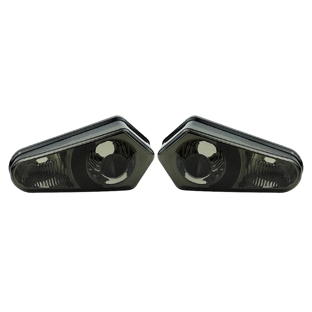 Black Tail Light Covers for Polaris RZR 800, Sportsman 500 (2005-2014)