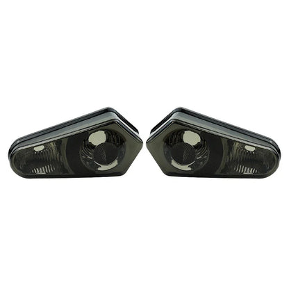 Black Tail Light Covers for Polaris RZR 800, Sportsman 500 (2005-2014)