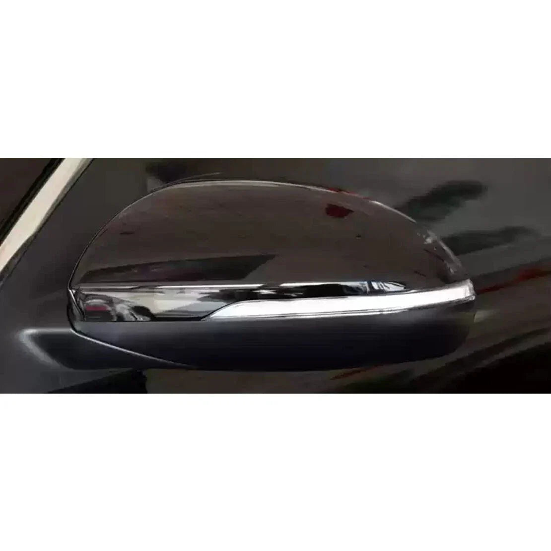 Black Left Rear View Mirror Cover for Kia Optima K5 (2016-2020)