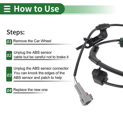 ABS Wheel Speed Sensor for Lexus GX460 Front Left (2010-2020)