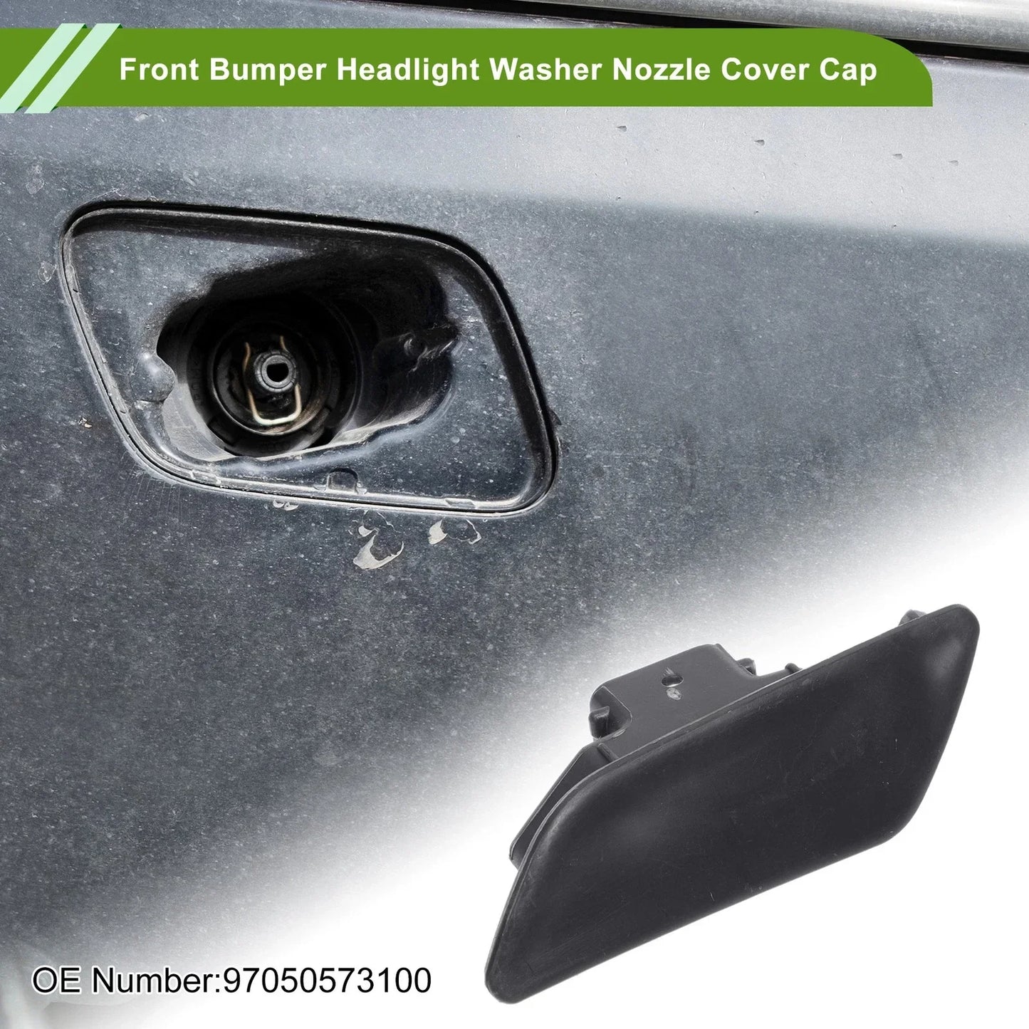 Washer Nozzle Cover for Porsche Panamera (2010-2023) - Unpainted Cap