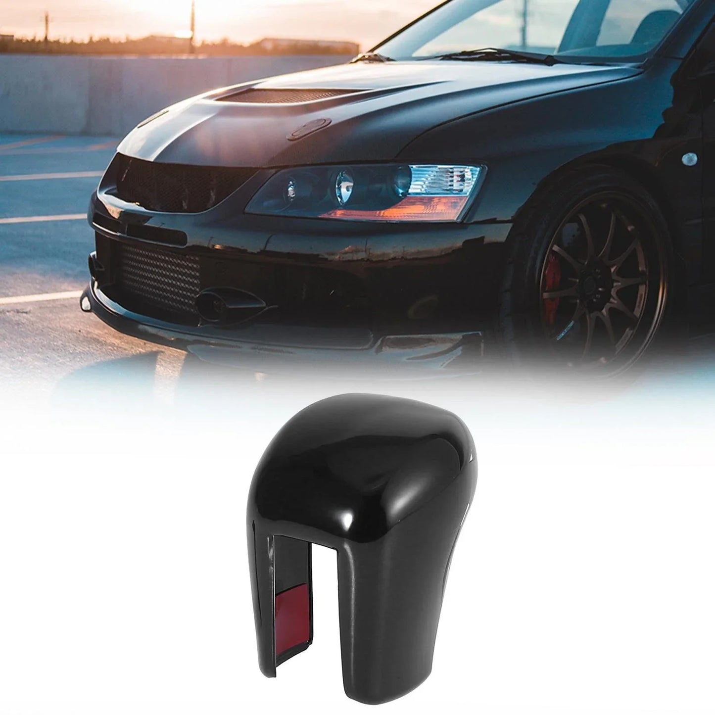 Black Gear Shifting Knob Cover for Honda Civic (2016-2021)