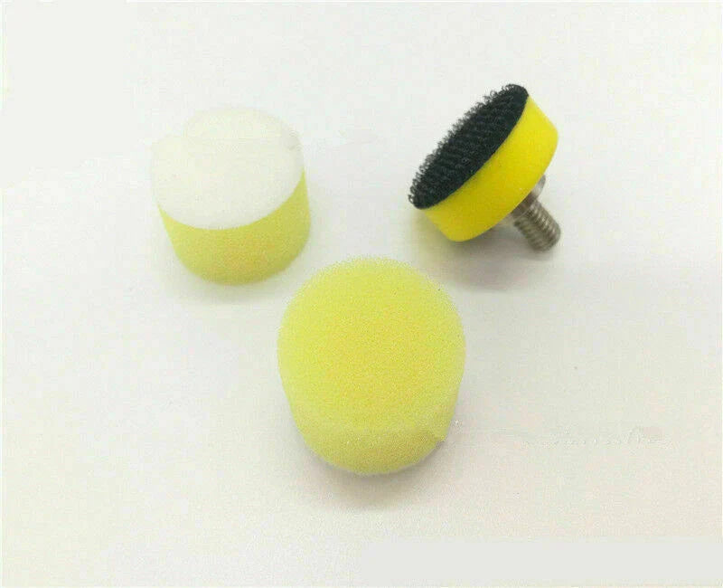 62 Pcs 1" Sponge Polishing Buffing Pads for Car Polisher