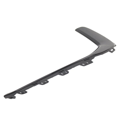 Left Front Bumper Side Molding Trim Glossy Black for Audi A6 C8 S6 (2019-2024)