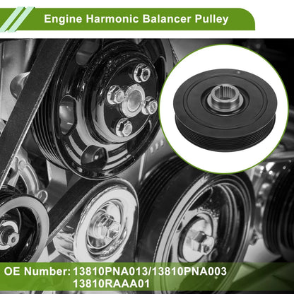 Harmonic Balancer Crankshaft Pulley for Honda Element (2003-2011)
