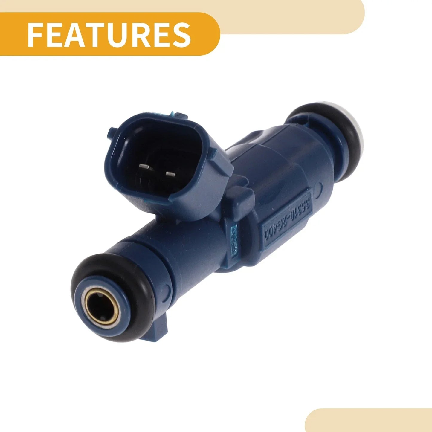 Fuel Injector No.353102G400 for Hyundai Sonata (2008-2013) - 1 x Fuel Nozzle
