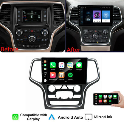 10.1" Android 12.0 Stereo Radio GPS for Jeep Grand Cherokee (2014-2022)