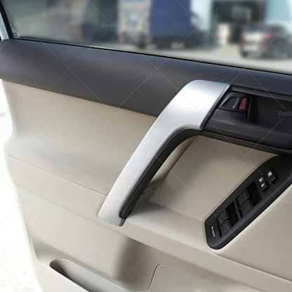 4PCS Matte Front Door Armrest Covers for Land Cruiser Prado (2009-2023)