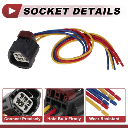Taillight Socket Wiring Harness for Dodge Nitro (2007-2011)