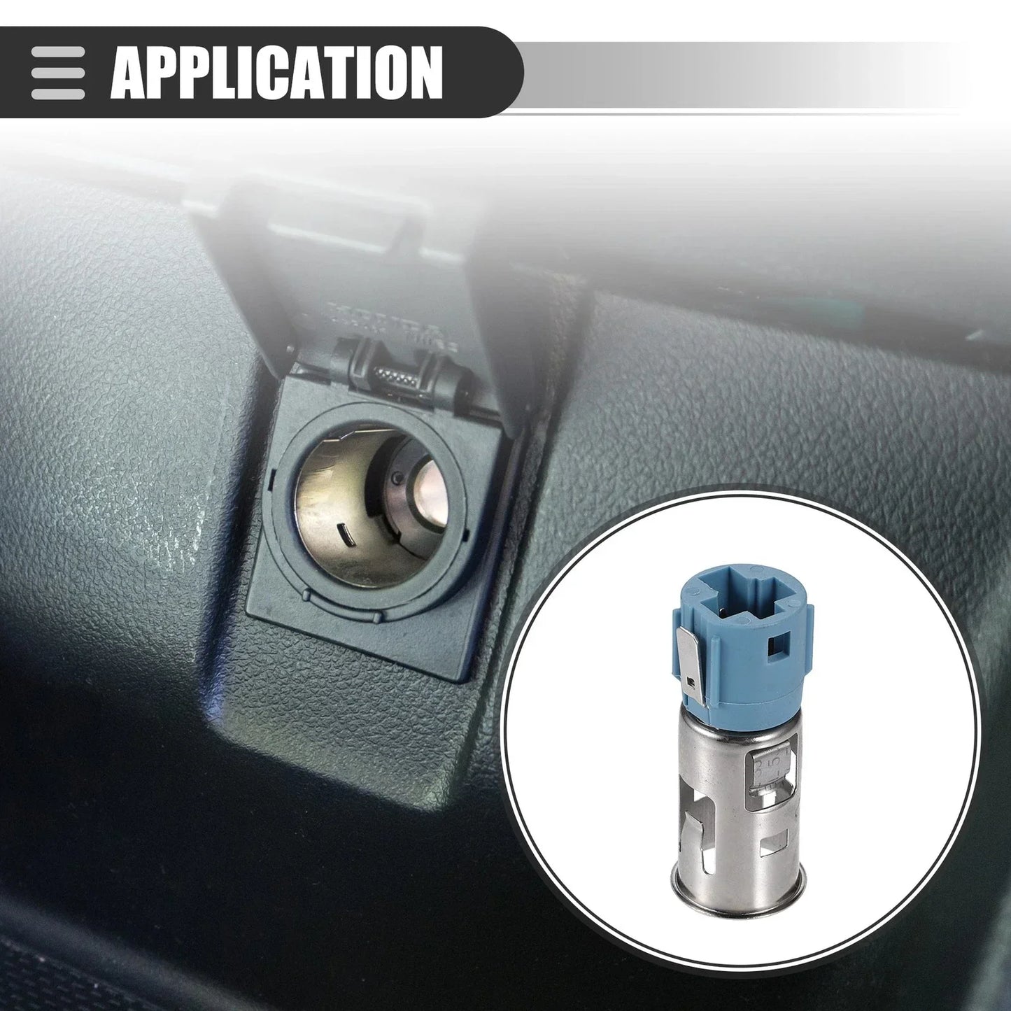 Power Outlet Cigarette Lighter Socket for Dodge Ram Jeep Chrysler (2002-2023)