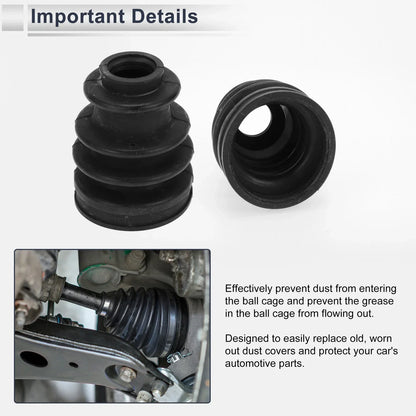 Outer CV Joint Boot Kit with Clamps for Mercedes-Benz 180C (1960-1963)