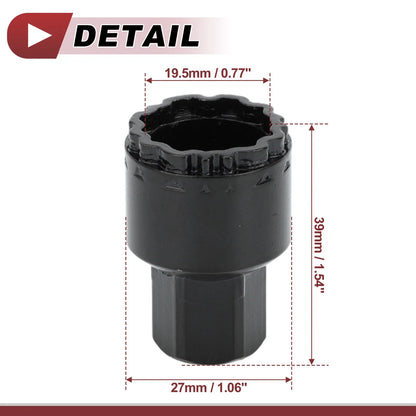 Wheel Lock Lug Nut Anti-theft Key Socket for Mercedes Benz GLE450 GLS350